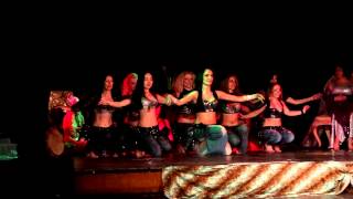 Sarab oriental dance Students  modern drum solo [upl. by Meggs]