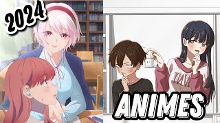 TOP 10 ROMANCE ANIME OF 2024  NEW AND RETURNING [upl. by Banks]