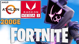 Fortnite Chapter 5  Season 1  Athlon 200GE  VEGA 3  16GB RAM [upl. by Julienne810]