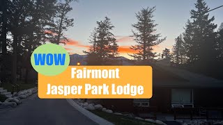 Fairmont Jasper Park Lodge Tour [upl. by Magner]