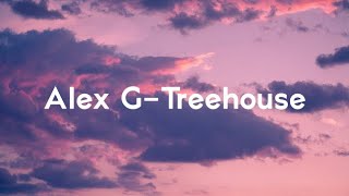 Alex G  TREEHOUSE Lyrics Video [upl. by Adgam]