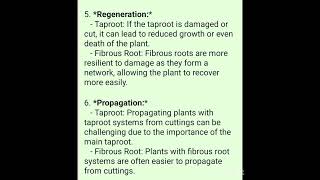 Different between taproot and fibrous root🌳🌱 [upl. by Eddie]