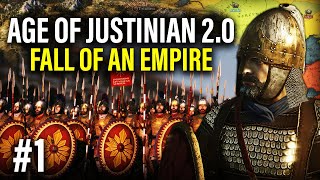 THE SASSANIDS INVADE ROME Age Of Justinian 20 Campaign Part 1 [upl. by Oram440]