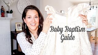 Infant Catholic Baptism Guide for Parents amp Godparents gown traditions party gifts [upl. by Chap]