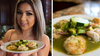 AGUACHILE VERDE  SHRIMP IN SERRANO SAUCE [upl. by Werda751]