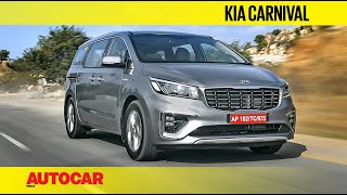 Kia Carnival Review  First Drive  Autocar India [upl. by Caria]