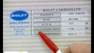 How To Use A Caravan  1 Loading and Weight Limits [upl. by Elie]