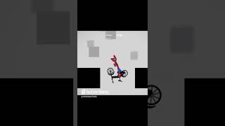 Stickman Dismounting 😱 stickmandismounting tranding trending viralvideo shorts [upl. by Gusta]