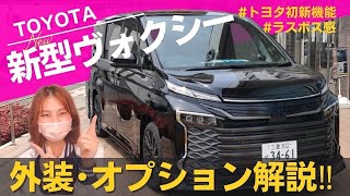 【新型ヴォクシー新型ノア】の外装とオプションを解説！エクステリアのポイントはココだ！ヴォクシーZグレードを使ってグレード比較も！【TOYOTA VOXY／トヨタヴォクシー】ネッツトヨタ三重 [upl. by Giorgia]