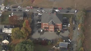 Student in custody after stabbing classmate at Mass high school [upl. by Drain]