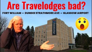 REALLY BAD I try 3 Travelodges  Fort William Dundee Strathmore Ave and Glasgow Airport [upl. by Ynaffik]