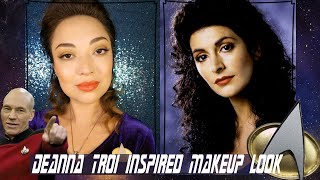 Deanna Troi Inspired Makeup Look [upl. by Assillim322]