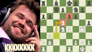 Magnus Carlsen JOGA O QUE ELE QUISER [upl. by Dickie]