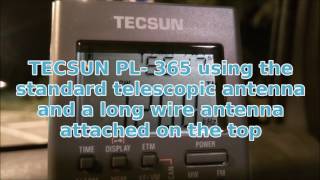 China Radio International 7260kHz  Tecsun PL365 [upl. by Sitoiganap]