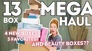 Monthly Subscription Boxes  September 2023  Mega Unboxing of Subscription Boxes [upl. by Alohcin]