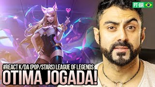 REAGINDO a KDA  POPSTARS ft Madison Beer GIDLE Jaira Burns  League of Legends [upl. by Bianchi]