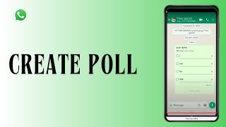 How to Create a Poll on WhatsApp Net Nimble [upl. by Ynes202]