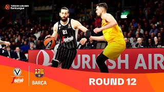 Virtus Segafredo BolognaFC Barcelona  Round 12 Highlights  202324 Turkish Airlines EuroLeague [upl. by Oisangi993]