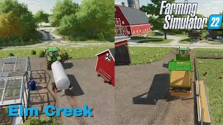 All in a Days Work  Elm Creek 8 Farming Simulator 22 [upl. by Winograd]