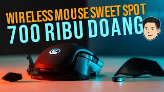 Mouse Wireless Murah dengan FITUR yang LENGKAP  Gamesir GM300 Review  TheLazyReview [upl. by Avrenim]