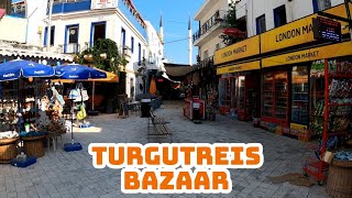 Bodrum Turgutreis Bazaar Walking Tour  MuğlaTurkey [upl. by Tolecnal424]