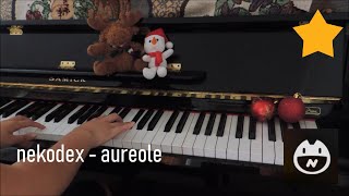 osu nekodex  aureole piano arr [upl. by Anilram682]