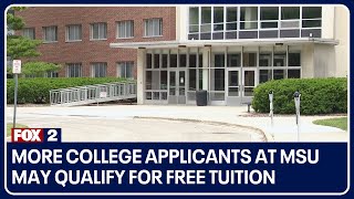 More college applicants at MSU may qualify for free tuition [upl. by Marozas]