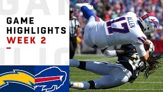 Chargers vs Bills Week 2 Highlights  NFL 2018 [upl. by Haras427]