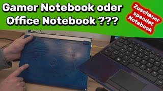 Ist das ein Gaming oder Office Notebook  Zuschauer schickt Laptop [upl. by Leandre]