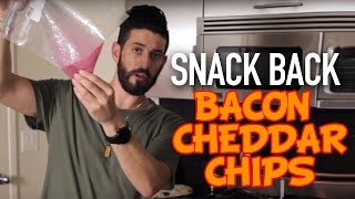 How to make Bacon Cheddar Chips  Snack Back [upl. by Northington553]