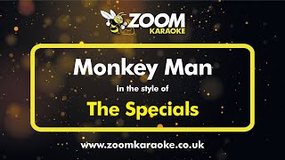 The Specials  Monkey Man  Karaoke Version from Zoom Karaoke [upl. by Nehepts]