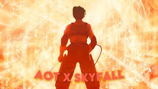 AOT X Skyfall Attack On Titan AMV [upl. by Atinav]