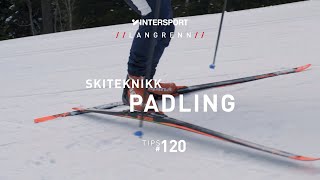 Tips 120 – Langrenn – Skiteknikk Padling [upl. by Ille27]