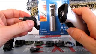 Conociendo la Philips Multigroom SERIES 7000 14 en 1 para barba cabello y cuerpo [upl. by Lankton]