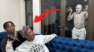 GHOST IN THE HOUSE PRANK ON GIRLFRIEND SCARY [upl. by Alpers]