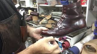 Allen Edmonds Dalton Detail Restoration Part 1 89 [upl. by Mcgaw]