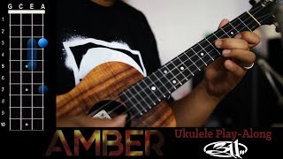 quotAmberquot 311 Ukulele PlayAlong [upl. by Jenesia]