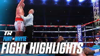 Tyson Fury Knocks Out Dillian Whyte Retains Heavyweight Championship  FIGHT HIGHLIGHTS [upl. by Kered]