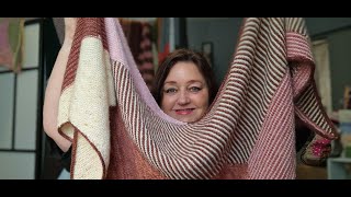 Episode 36 ENG 🇬🇧 2 year podeverserie 🎉 and finished the vertices unite shawl [upl. by Quinn]