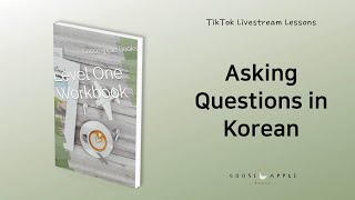 Asking Questions in Korean [upl. by Naedan131]