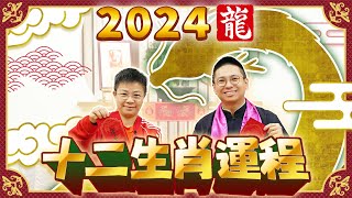 2024 生肖運程  2024龍年十二生肖運程 逐一預測  犯太歲、桃花運、財運【中文字幕】寶善老師 潘小文 [upl. by Bryan]