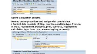 SAP MM Topic 4 Pricing Procedure Configuration [upl. by Odysseus]