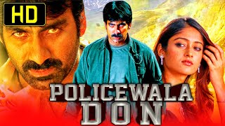 Policewala Don HD  Ravi Teja Superhit Action Hindi Dubbed Movie l Ileana DCruz Prakash Raj [upl. by Anaytat]