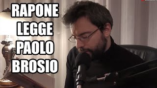 Rapone legge Paolo Brosio [upl. by Sezen]