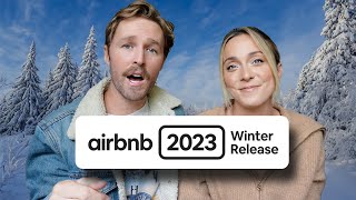 AIRBNB WINTER RELEASE 2023  OUR FIRST IMPRESSIONS [upl. by Jankell81]