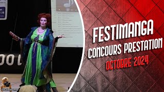 🎭 Escale ► Festimanga 2024  CONCOURS prestation 2 [upl. by Shepherd]