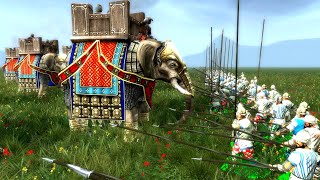 Strongest Pikemen vs Elephants  Medieval 2 Total War [upl. by Epolenep956]