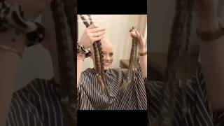 Shaving head in honor of loved ones shaving wholesome [upl. by Popele]