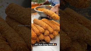 KFC Style Spring Rolls😳🔥 Indian Street Food [upl. by Eremaj761]