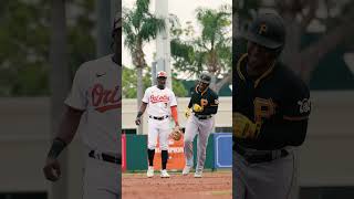 KeBryan Hayes smacks a homer 💥 mlb baseball sports [upl. by Zebapda]